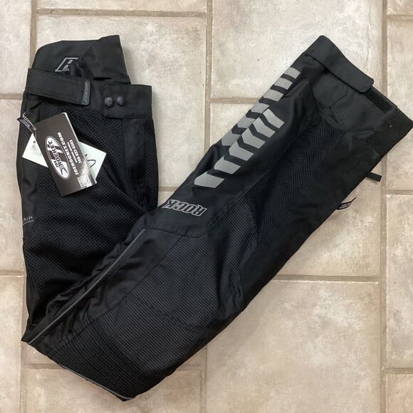 Joe Rocket Motorcycle Outfit-Women's Sz Small-Black/Green Paisley-Armor Suit/Set - Picture 11 of 16